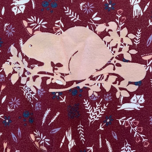 Roots long sleeve maroon colour dress. Size 2. - Picture 3 of 6